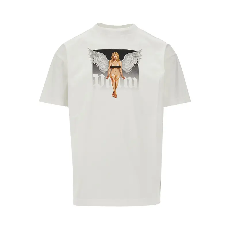 T-shirt con stampa 'Pin-Up'