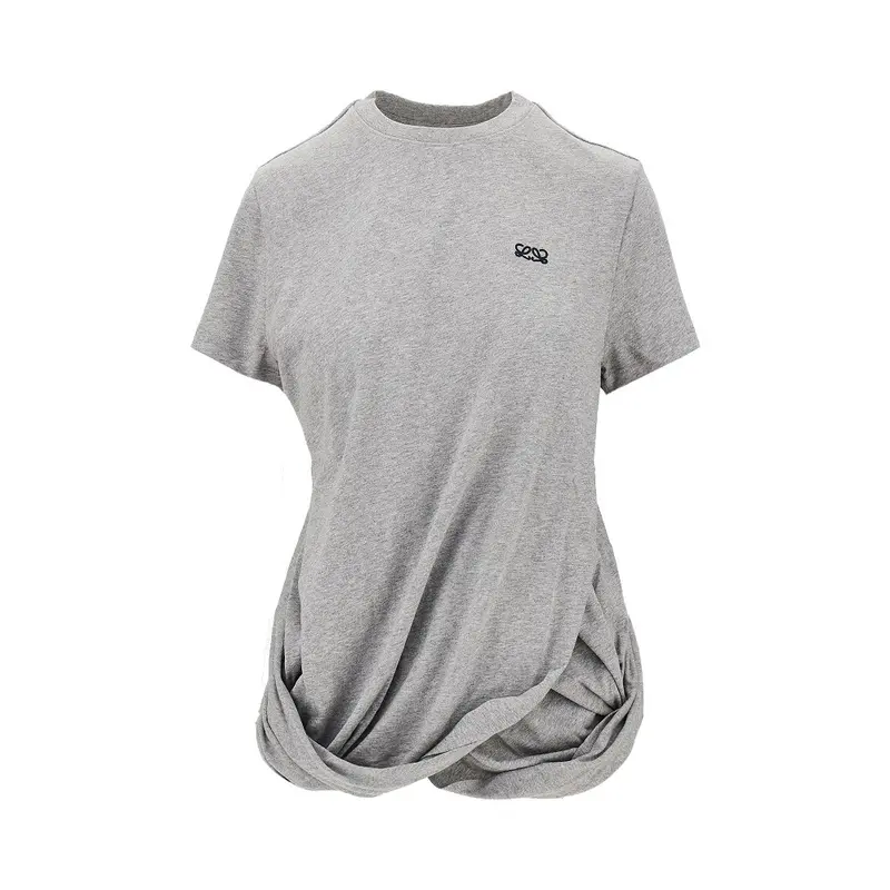 T-shirt drappeggiata in jersey