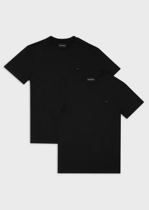 T-Shirt Emporio Armani 2 Pack / Nero