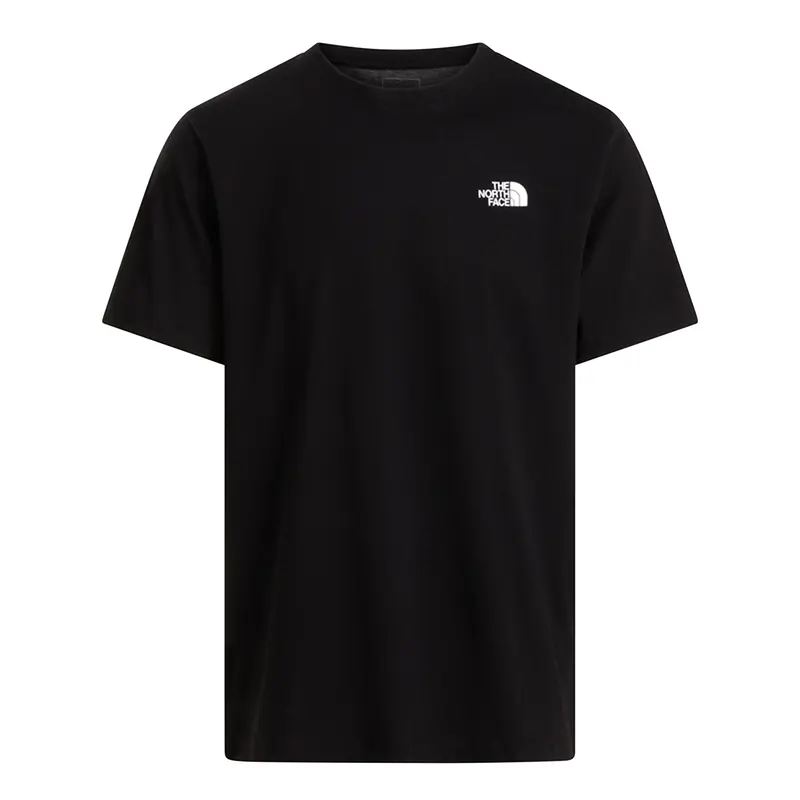 T-Shirt Evolution con Logo sul Retro / Nero