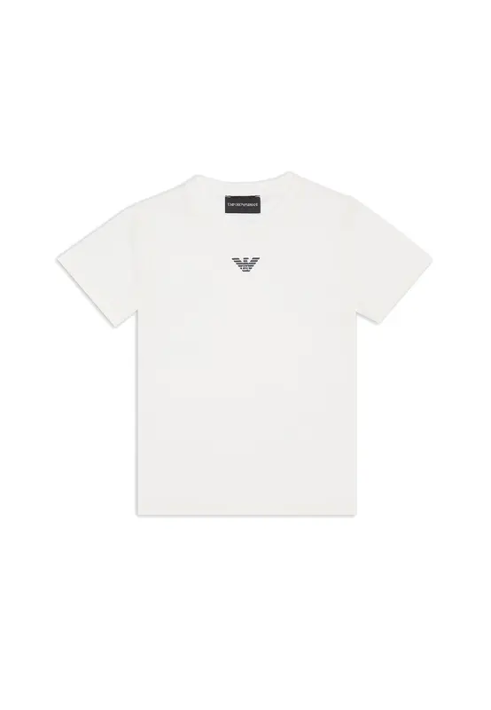 T-shirt in jersey con logo