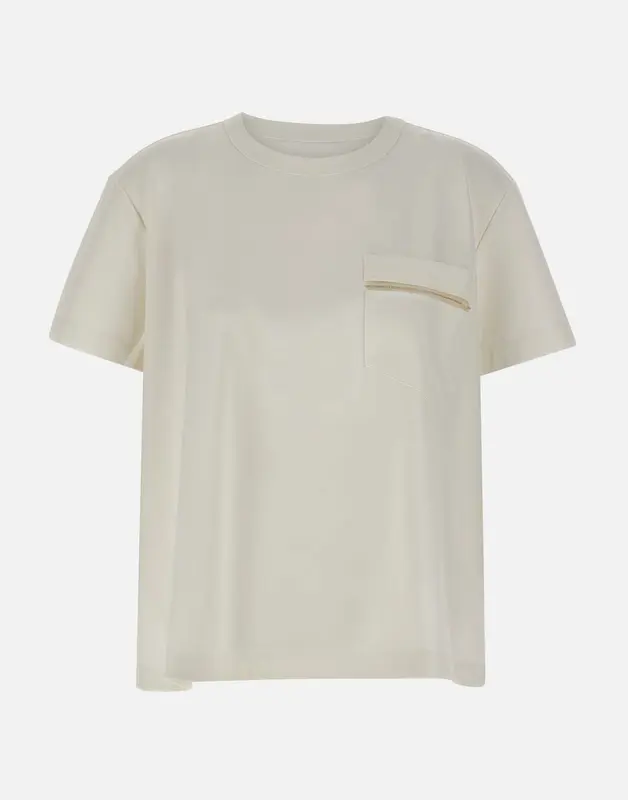 T-shirt in jersey con taschino