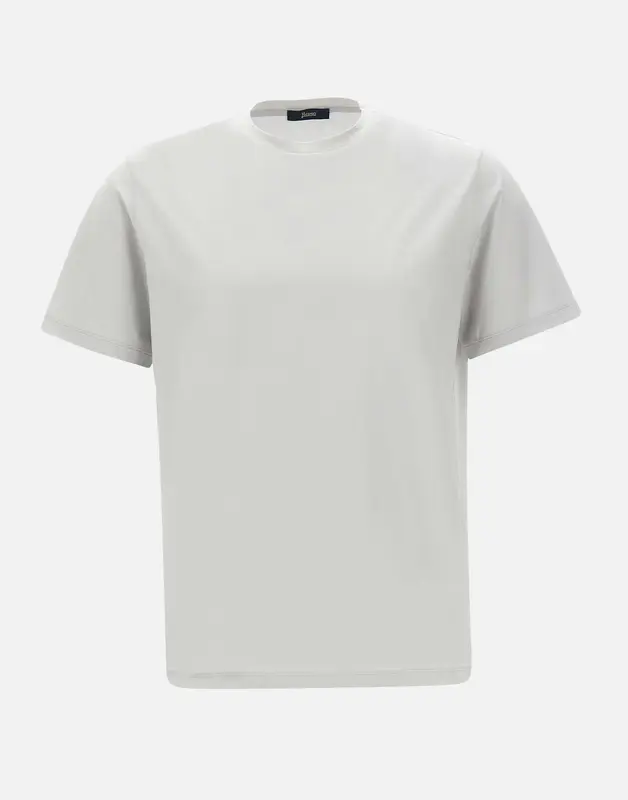 T-shirt in jersey di cotone superfine
