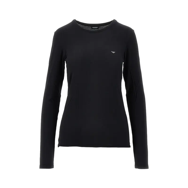 T-shirt in jersey di viscosa stretch