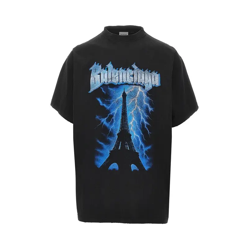 T-shirt oversize 'Paris Thunderstorm'