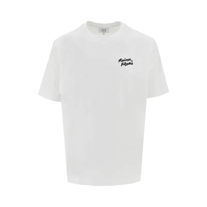 T-shirt ricamata 'Maison Kitsuné Handwriting'