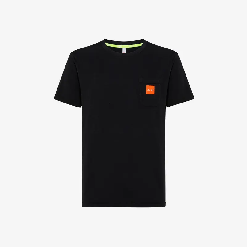 T-Shirt Sun 68 con Taschino / Nero