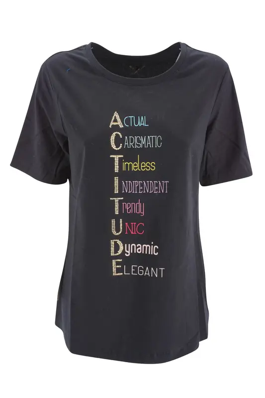 T-Shirt Twin-Set / Nero