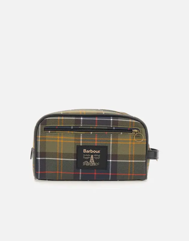 "Tartan Washbag"