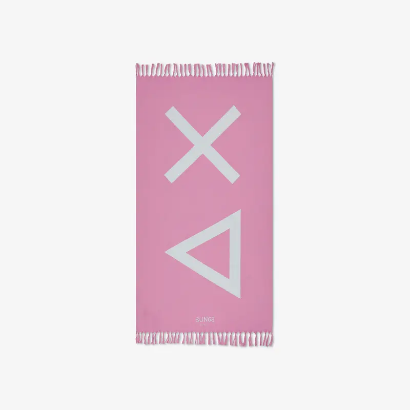 Telo da Mare con Logo / Rosa