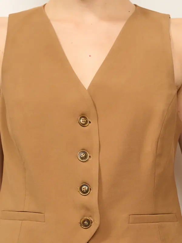 TENSIONE IN - COMPLETO GILET+PANTALONE - BRONZO