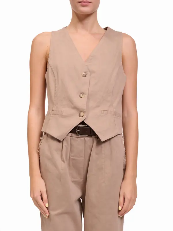 TENSIONE IN - GILET - FANGO