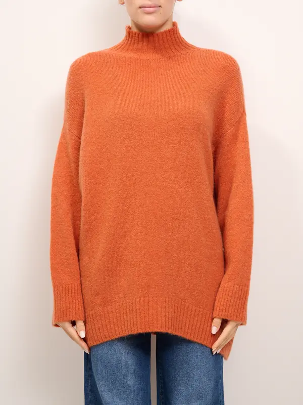 TENSIONE IN - MAGLIA LUPETTO - ARANCIO