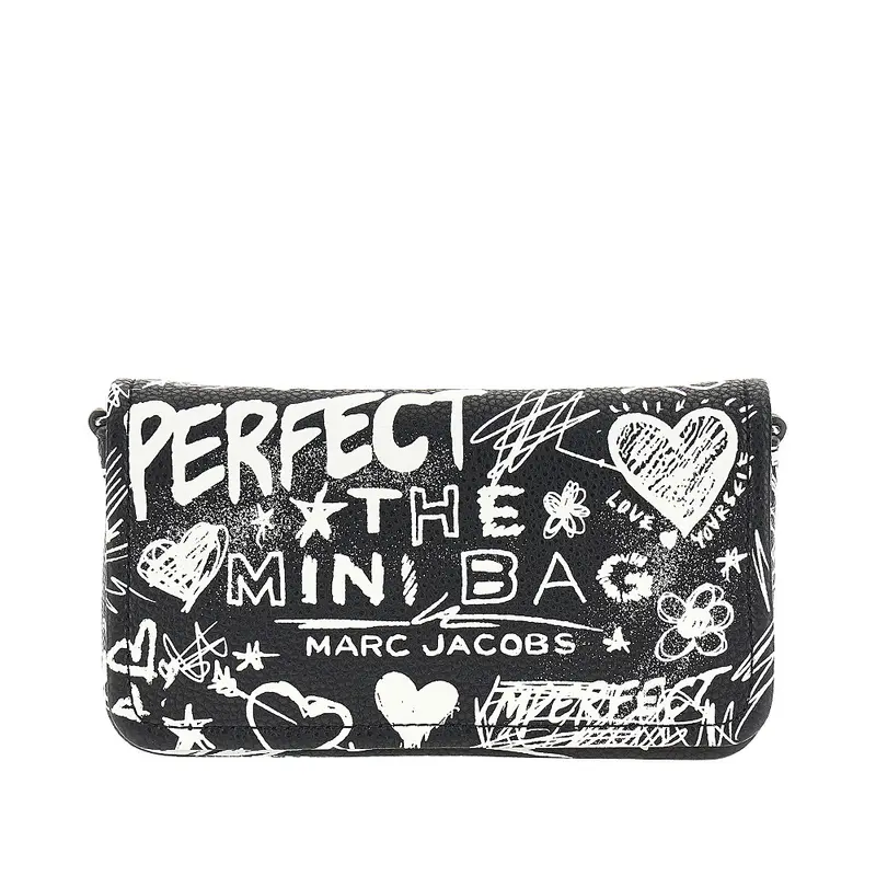 'The Punk Scribble Mini Bag' in pelle