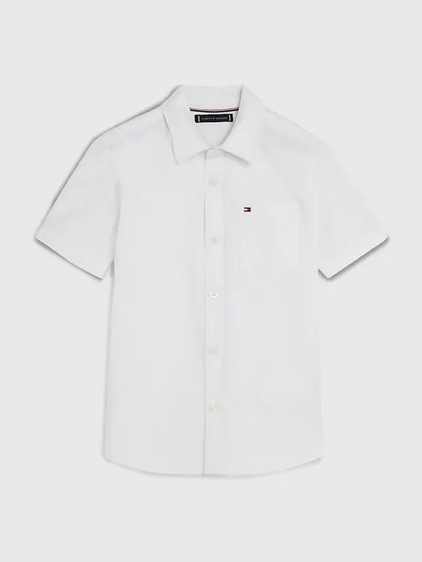 Tommy hilfiger Camicia Tinta Unita Oxford