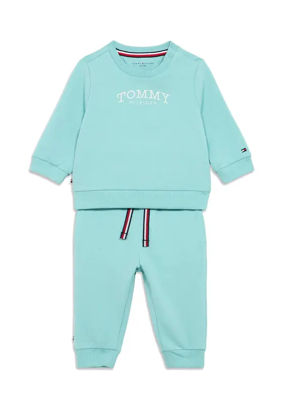Tommy hilfiger Set Regalo Celeste Classico Ricamato