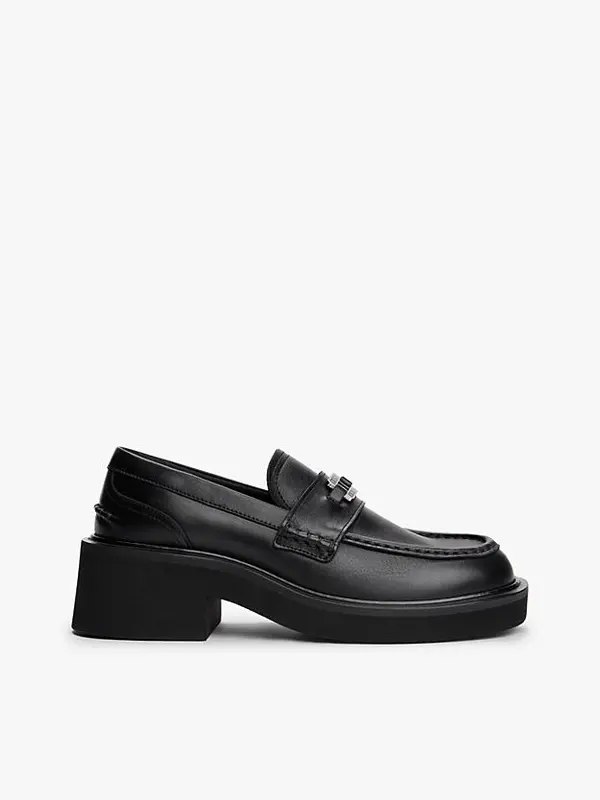 TOMMY HILFIGER TJW CHUNKY HEEL LOAF
