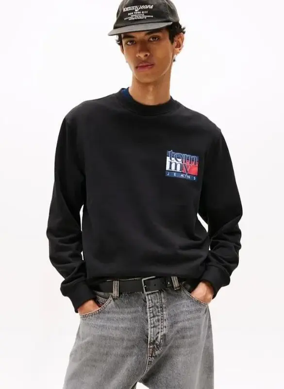 TOMMY JEANS TJM REG RWB FLAG CRE