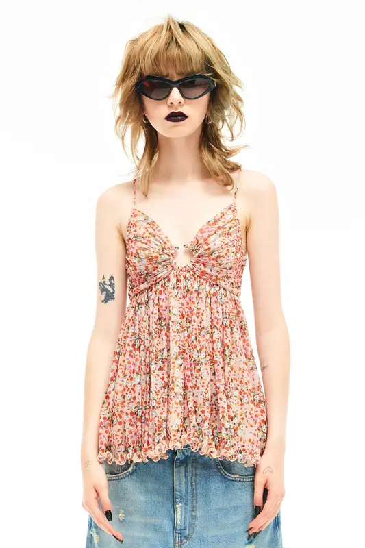 Top Aniye By in Tulle / Rosa
