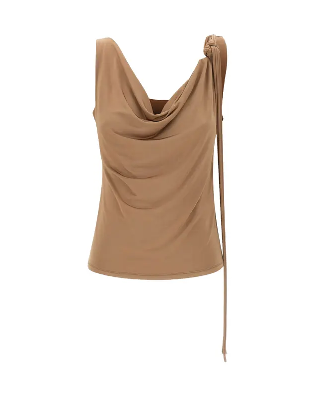 Top in jersey lucido