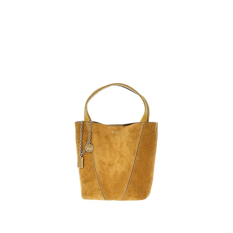Tote bag 'Chloé Spin' piccola in suede