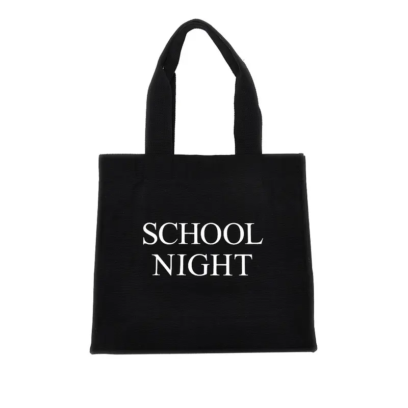Tote bag in tela con stampa