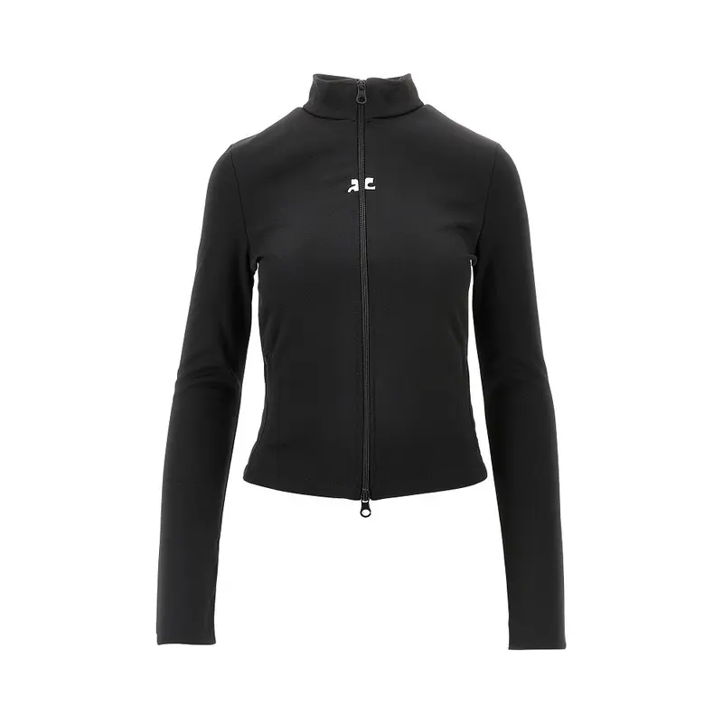 Track jacket in interlock tecnico