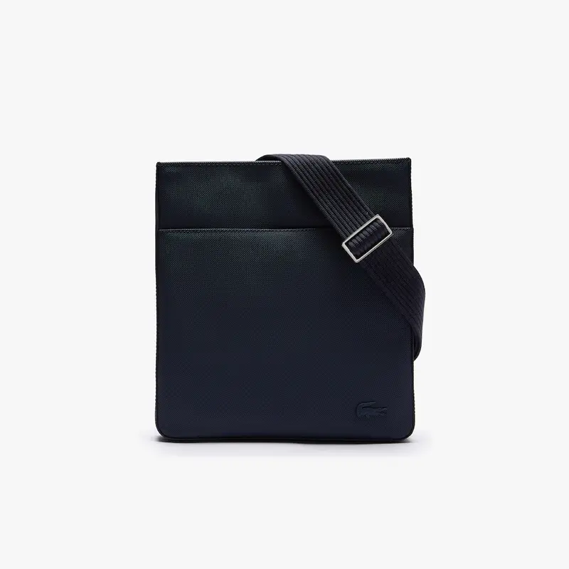 Tracolla Lacoste con Logo / Blu