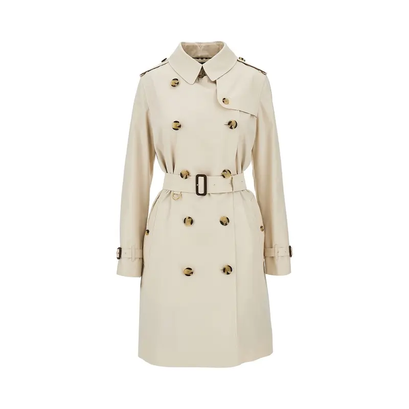 Trench 'Kensington' medio in gabardine