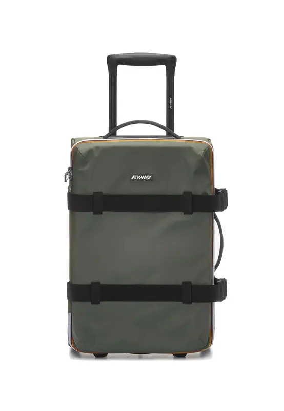 Trolley da Viaggio Verde scuro con Tasche