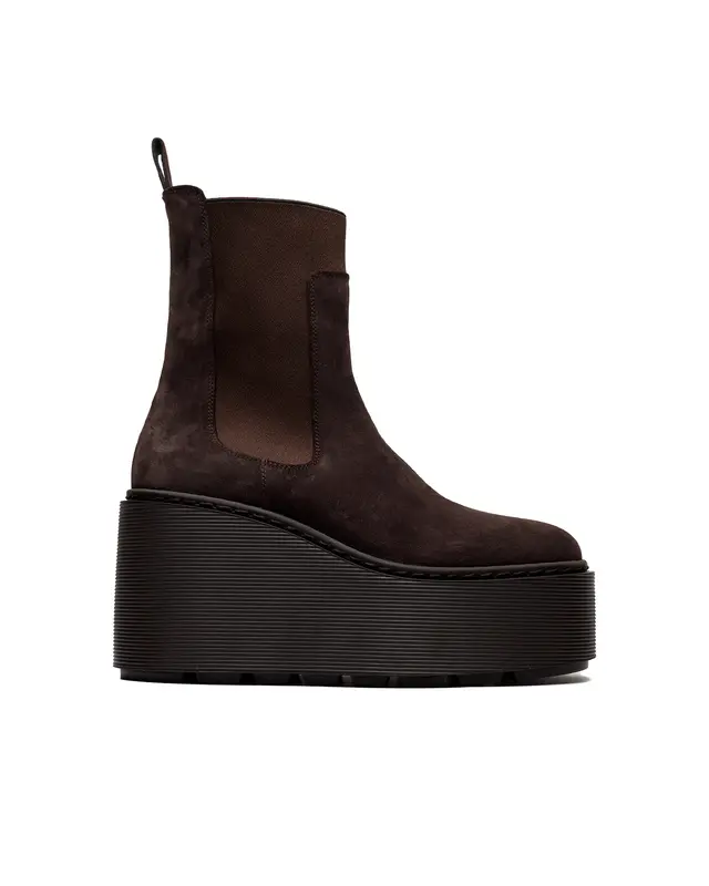 Tronchetto Sense camoscio marrone coffee