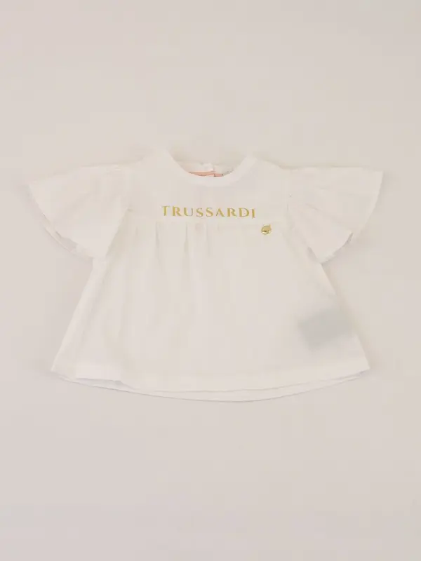 Trussardi Camicia con Stampa Gold