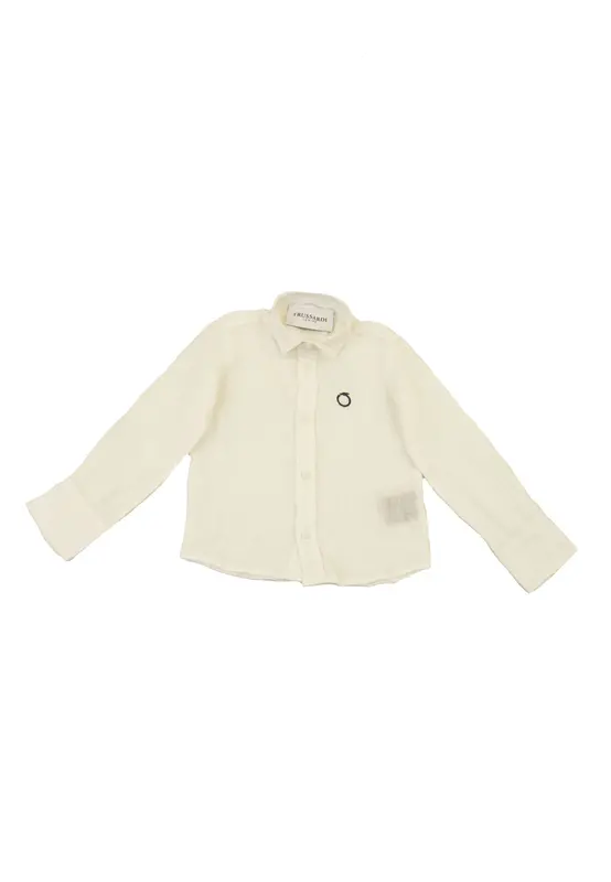 Trussardi Camicia Ricamata