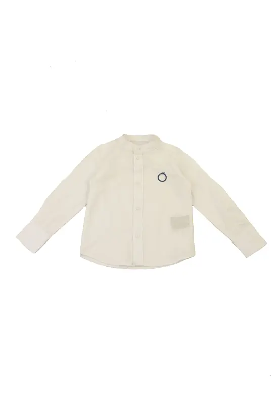 Trussardi Camicia Senza Collo