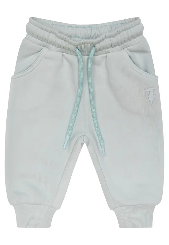 Trussardi Pantaloni Cotone Neonato Premium Logo
