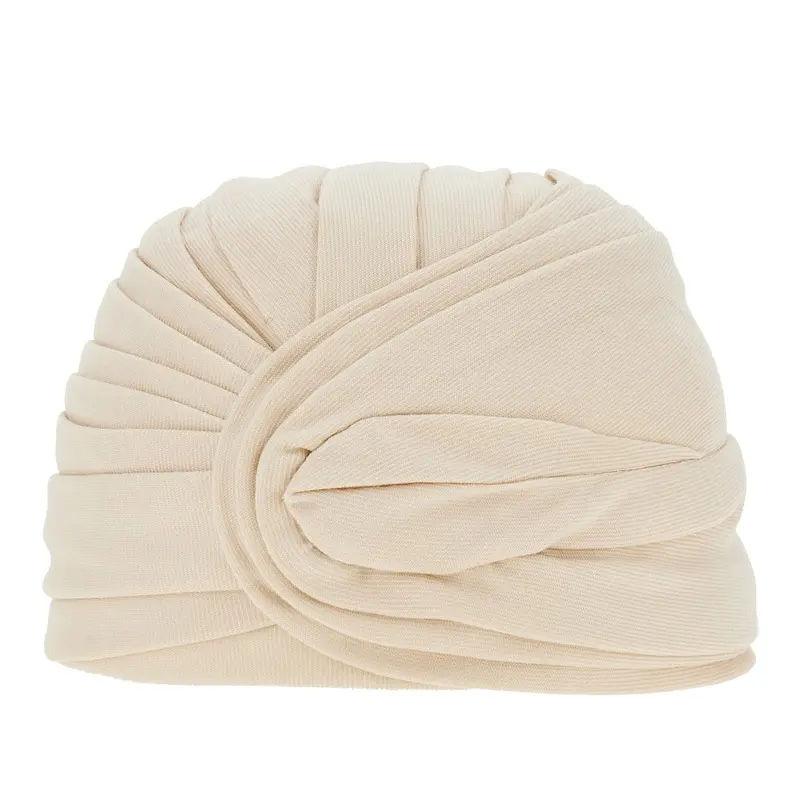Turbante rigido in gabardine