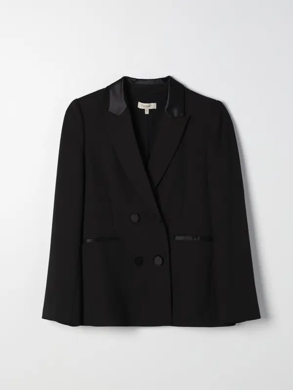 TWINSET BLAZER DOPPIOPETTO IN CREPE
