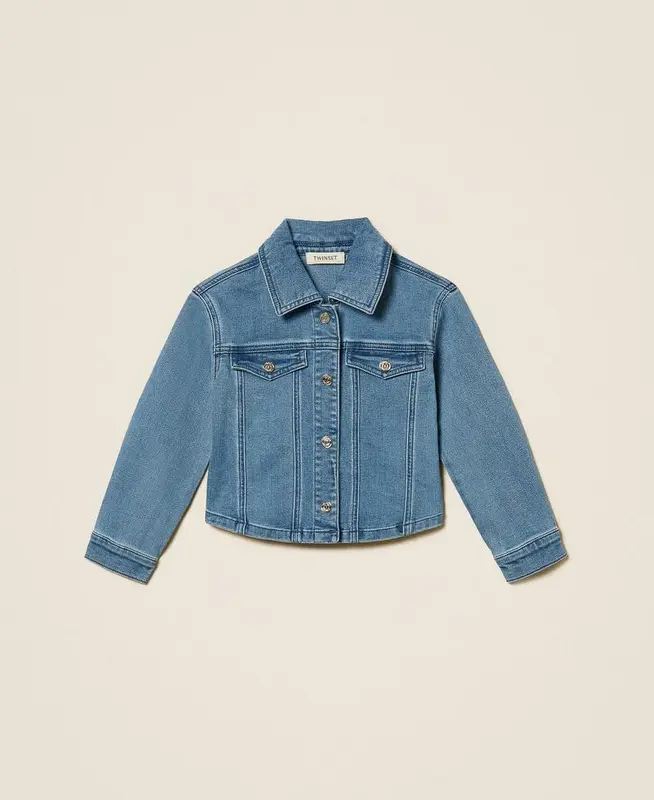 TWINSET GIUBBINO IN DENIM