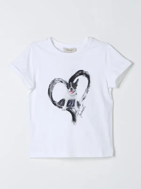 TWINSET T-SHIRT STAMPA DOGGY