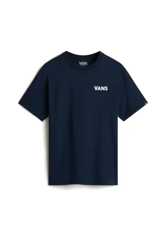 Vans T-shirt Onde di Testa della Marina Blu