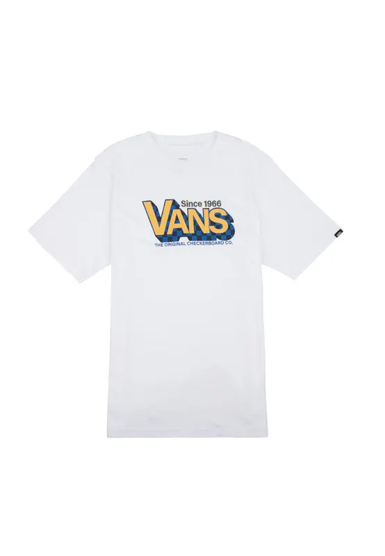 Vans T-shirt Scacchiera Bianca