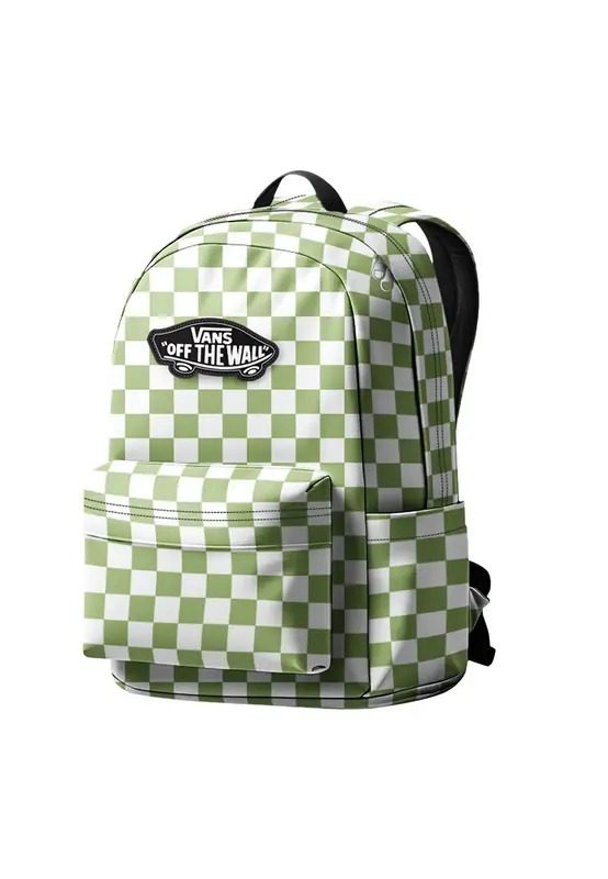 Vans Zaino Old Skool Verde Bianco