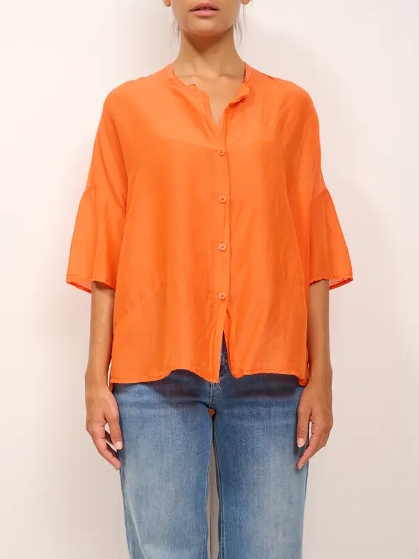 VICOLO - CAMICIA NODO - ARANCIO