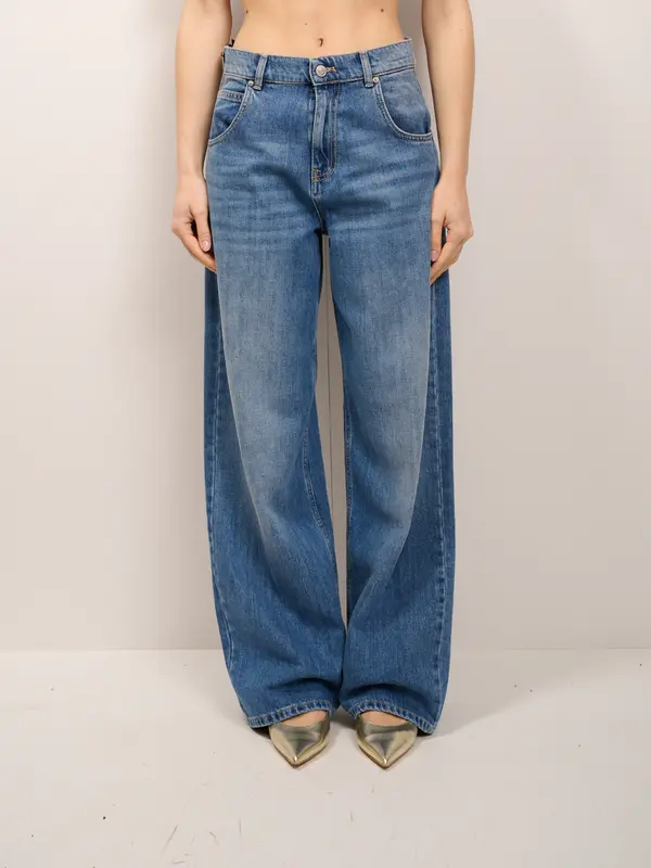 VICOLO - JEANS MIA GAMBA LARGA - DENIM