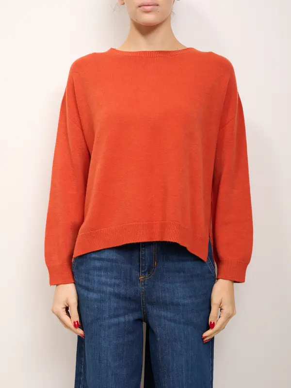 VICOLO - MAGLIA SCATOLETTA - RUGGINE