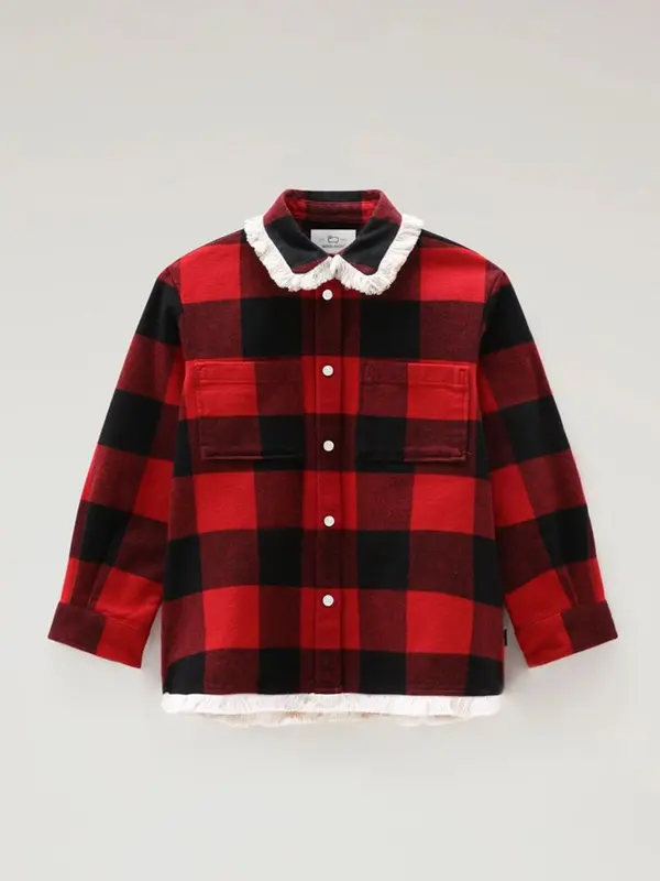 Woolrich Camicia A Fantasia Check Vintage