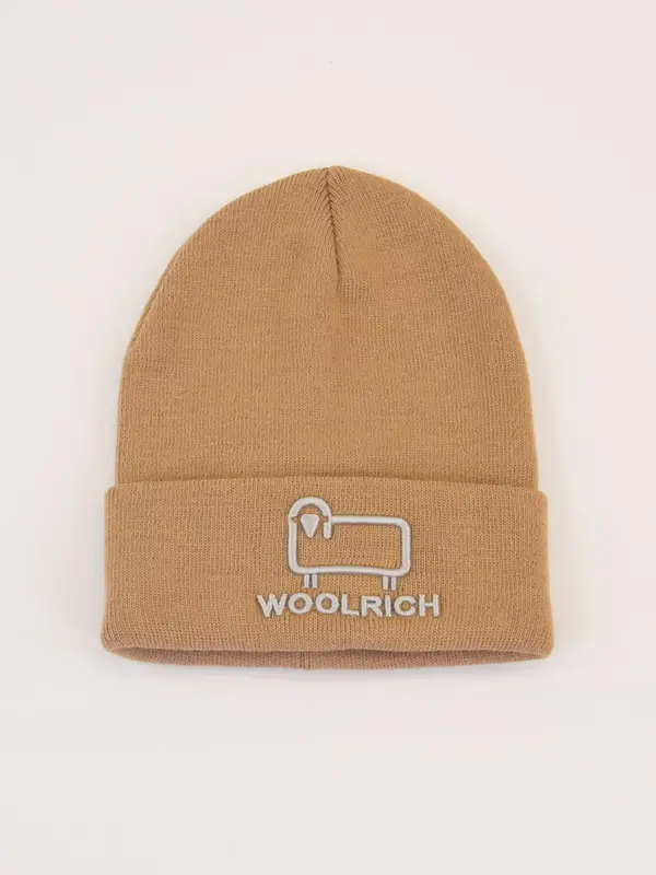 Woolrich Cappello in Maglia con Logo