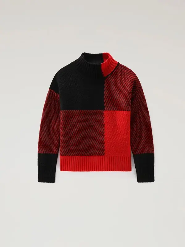 Woolrich Maglia Over A Collo Alto