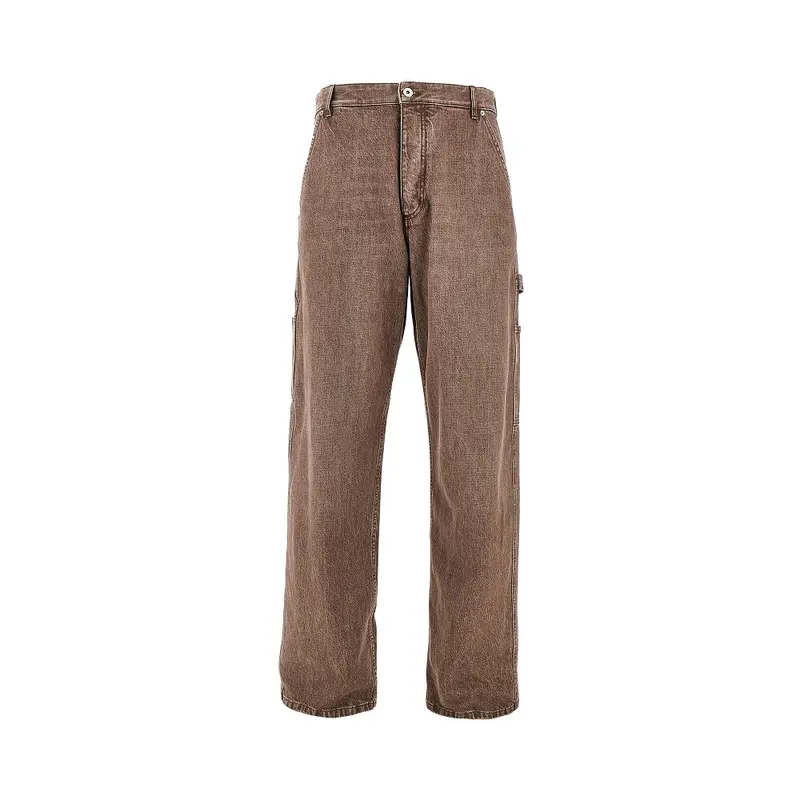 Workpants in denim slavato