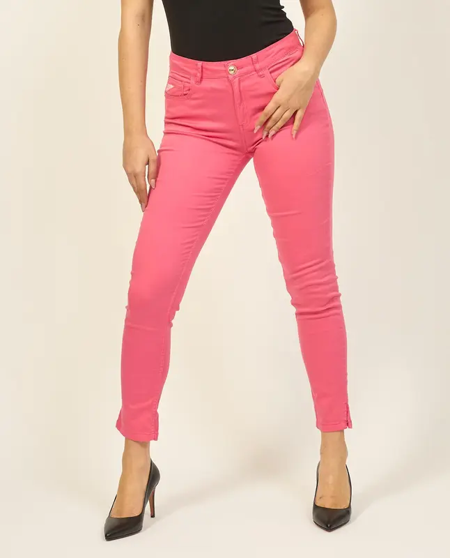 YES ZEE PANTALONE DONNA TIPO 5 TASCHE, JEGGINGS